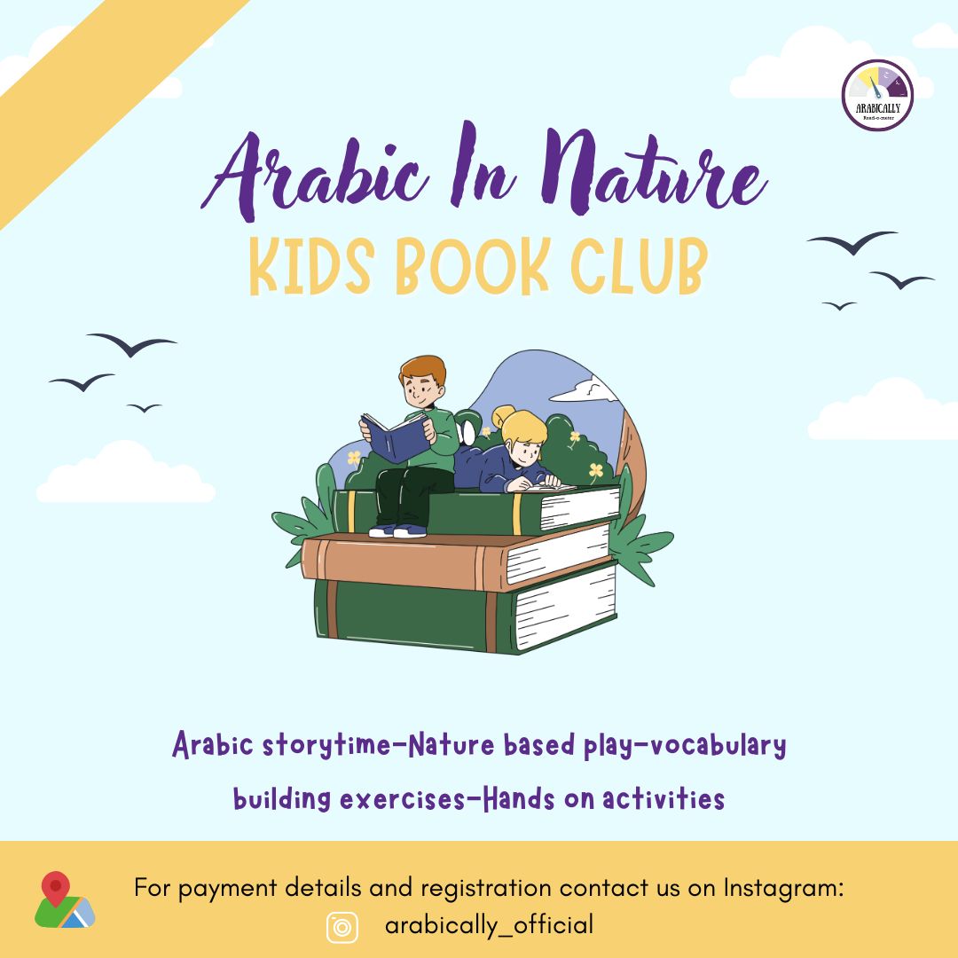 Book club DUBAI 2025 bookclub for children in nature